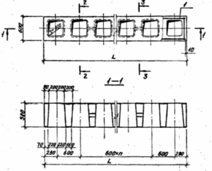 ФБП 72-3 дырчатый блок - Уральский железобетонный комбинат, Екатеринбург, Тюмень, Нижневартовск, Новый Уренгой, Салехард, Сургут